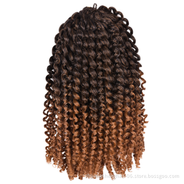 wholesale afro kinky marley braiding braids extensions passion twist crochet spring twist crochet braid water wave crochet hair